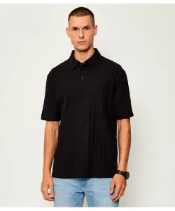 Футболка поло Regular fit Armani Exchange, черный