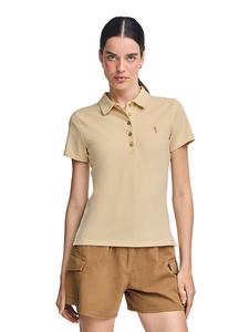 Polo Club Бежевая рубашка поло
