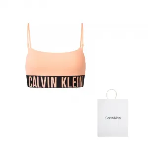 Женский бюстгальтер Calvin Klein, светло-оранжевый