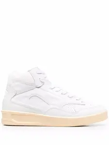 Высокие кроссовки Basket Hi JIL SANDER, белый