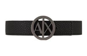 ARMANI EXCHANGE Кожаный женский ремень черный, Black