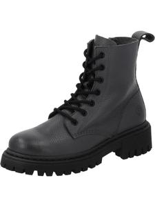 Ботинки на шнуровке, серые, асфальтово-черные palado