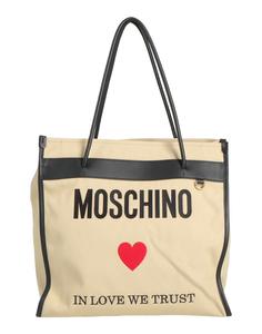 Сумка Moschino, бежевый