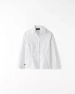 Оксфордская блузка с длинными рукавами Kids El Corte Inglés, белый