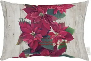 АПЕЛЬТ декоративная подушка "2600", чехол с наполнителем, 1 шт APELT 45х45 см, красный/зеленый