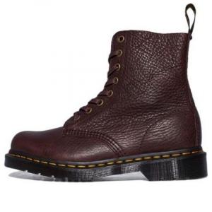 Ботинки Dr. Martens 1460 Pascal Genuine, красный / коричневый