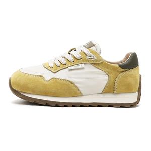 MALEMONKEY Женские низкие кеды желтые, цвет Yellow