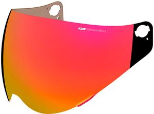Icon variant pro precision optics visor, Iridium Red