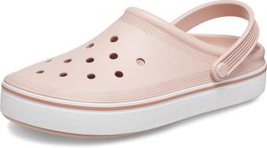Унисекс сабо Crocs Off Court с платформой, розовый