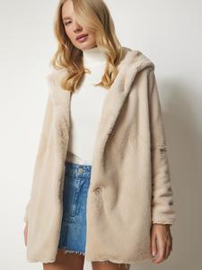 Пальто межсезонное Happiness İstanbul, бежевый