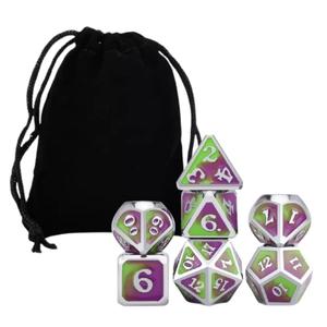 Набор из 7 металлических кубиков для РПГ «Лабораторная авария», РГФК RGFK