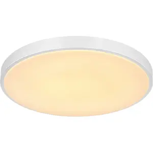 Потолочный светильник LED SONNY LED-модуль 1 шт. Потолочная лампа/круглая/гостиная/спальня/современный стиль Globo Lighting, белый
