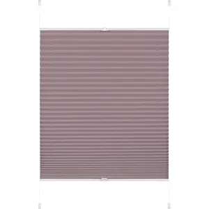 Плиссе EASYFIX Greta защита от света без сверления, натягивается с легкостью, включая ненавязчивую накладную планку (защита от пыли) Gardinia, Perlmuttfarben