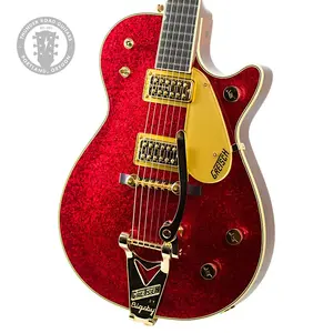 Новая Gretsch G6129TG Vintage Select '59 Ltd Sparkle Jet Red Sparkle с звукоснимателями TV Jones Ray Butts Ful-Fidelity #JT25072205