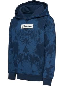 Hummel Детская толстовка "Hmljump Aop Hoodie" синего цвета