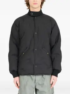 Пуховик на пуговицах Maison Margiela, черный