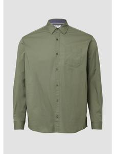 s.Oliver Рубашка цвета 78A0_оливково-зеленый