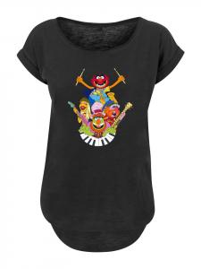 Футболка Disney Маппеты Доктор Зубы и Электрический Хаос черного цвета F4NT4STIC