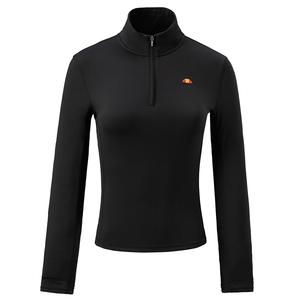 Теннисный топ женский полуводолазка Moderate Ellesse, черный