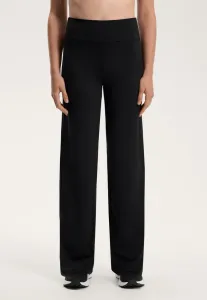 Спортивные брюки comfortlux с высокой посадкой, прямыми штанинами и полной длиной Oysho, Black