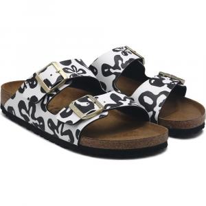 Сандалии со стелькой Arizona Birkenstock, черный