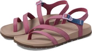 Сандалии Chaco Lowdown Leather Strappy, Rose 1