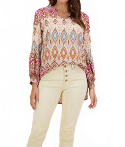 Рубашка Mumbai Classic цвета Fawn Rubyyaya, Fawn