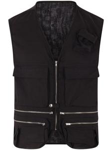 Хлопковый жилет Magliano на молнии, черный