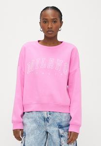 Толстовка ONLY Petite ONLSWEAT LIFE CREW STATE, Fuchsia Pink/Pink