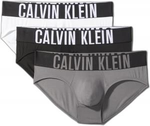 Комплект из 3 трусов-брифов Calvin Klein Mens Intense Power Hip, Black, Grey Sky, White