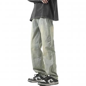 Джинсы Unisex Moderate Straight Fit ZIAREL, желтый mud