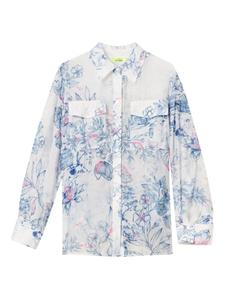 Рубашка с принтом TWINSET, белый