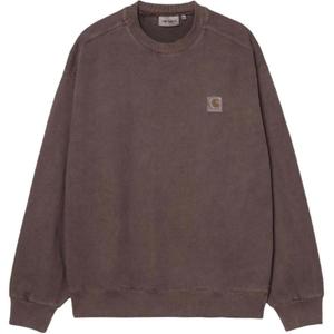 Свитшот с логотипом на груди Carhartt WIP, коричневый/бежевый