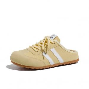 JEPSEN Женские противоскользящие тапочки с закрытым носком желтые, цвет Yellow