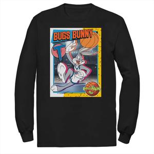 Мужская футболка с коллекционной карточкой Looney Tunes Space Jam Bugs Bunny Licensed Character