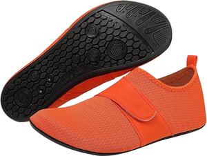 Водонепроницаемая обувь для мужчин и женщин, быстросохнущая, для активного отдыха, плавания, бассейна, пляжа, серфинга, прогулок, йоги, сплавов по реке, походов и каякинга Generic, оранжевый