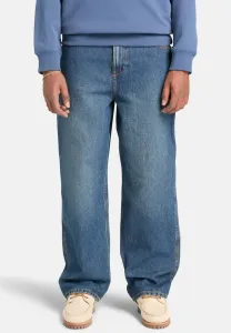 Джинсы свободного кроя с вышитым логотипом дерева sandown на спине Timberland, Mid Indigo