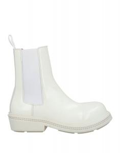 Ботильоны Bottega Veneta, молочный