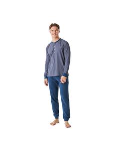 Пижама J and J Brothers, синий