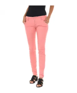 Узкие длинные брюки Met, розовый