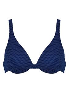 Верх бикини Naturana, темно-синий
