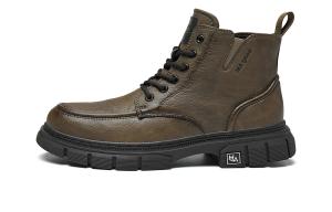 HLA Мужские берцы до щиколотки цвета хаки, цвет Khaki