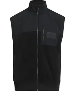 Черная жилетка с логотипом Calvin Klein, черный
