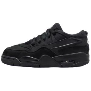 Кроссовки Air Jordan 4 Vintage Basketball Shoes Unisex Mid-top Black, черный