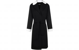 'S MAX MARA Женское черное пальто Black