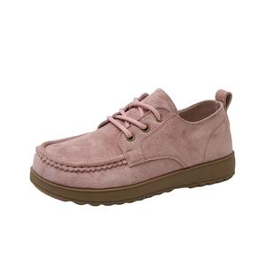 Винтажные британские лоферы на шнуровке женские CPXO, розовый