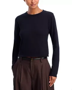 Футболка с длинным рукавом и круглым вырезом Jamie Perfectwhitetee, черный