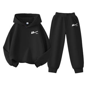 Повседневная спортивная одежда для детей WARRIOR, черно-белый