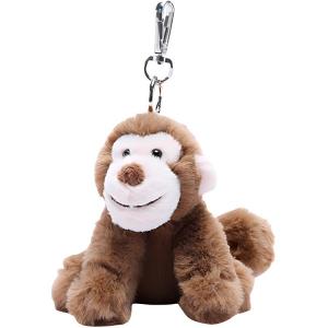 Мягкая кукла-брелок Monkey плюш, высота 12 см McHugs