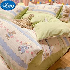 Disney Постельное белье 3 предмета, простыня 150x200 см, 100% хлопок, мягкое, дышащее, джмэнгуэр